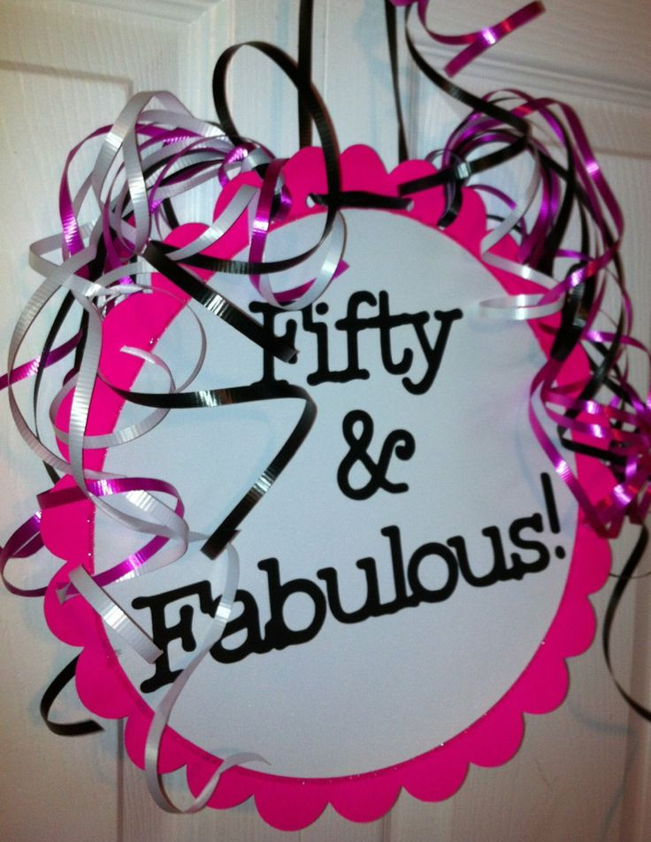Best ideas about 50 And Fabulous Birthday Decorations
. Save or Pin 50th Birthday Decorations Giant Sign Party Decorations 50 Now.