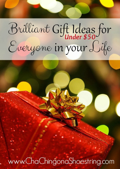 Best ideas about $50 Christmas Gift Ideas
. Save or Pin Brilliant Christmas Gift Ideas under $50 for Everyone on Now.