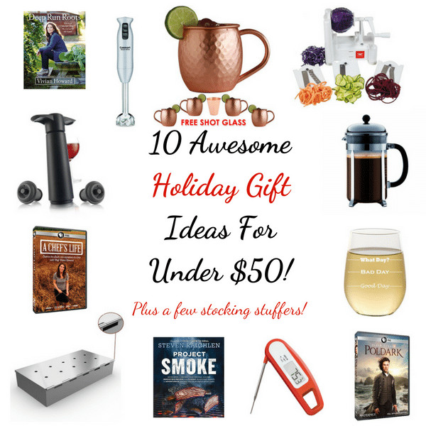 Best ideas about $50 Gift Ideas
. Save or Pin 10 Awesome Holiday Gift Ideas For Under $50 Now.