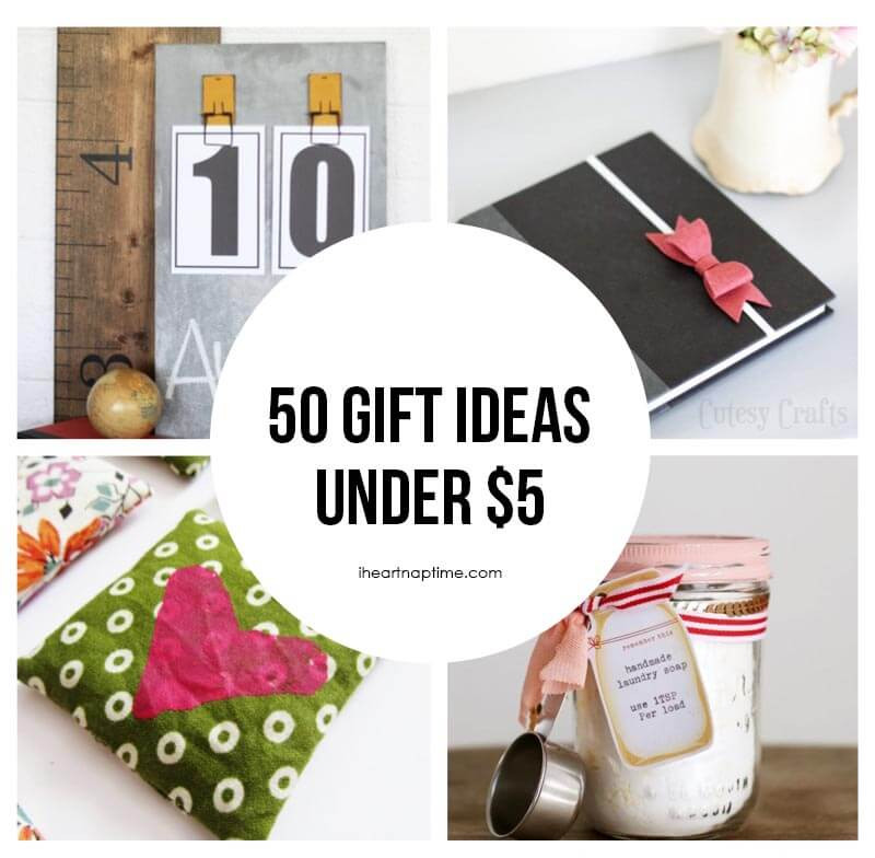 Best ideas about 50 Gift Ideas
. Save or Pin 50 homemade t ideas to make for under $5 I Heart Nap Time Now.