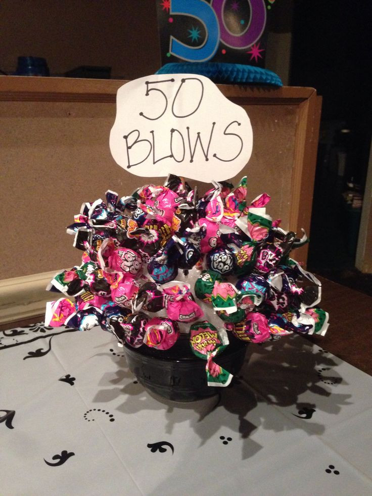 Best ideas about 50 Gift Ideas
. Save or Pin 50 Blows bouquet for a 50th birthday party t Now.