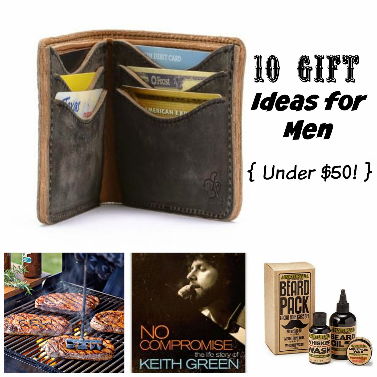 Best ideas about 50 Gift Ideas
. Save or Pin Where Joy Is 10 Gift Ideas for Men Under $50 Now.