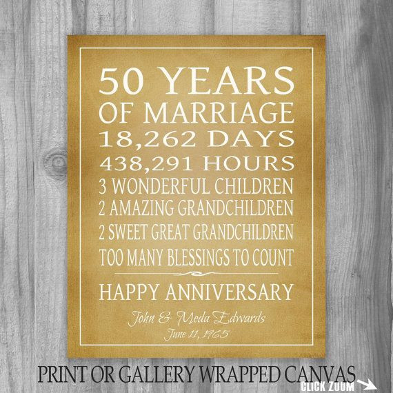 Best ideas about 50 Year Anniversary Gift Ideas
. Save or Pin Best 25 Golden anniversary ts ideas on Pinterest Now.