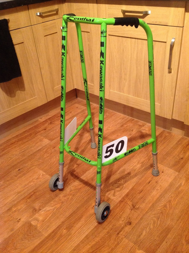 Best ideas about 50 Year Old Gift Ideas
. Save or Pin Kawasaki Motorcross zimmerframe walker For that Now.