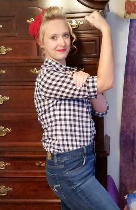 Best ideas about 50S Costume Ideas DIY
. Save or Pin DIY 50 s costume Checkered button up shirt high rise Now.