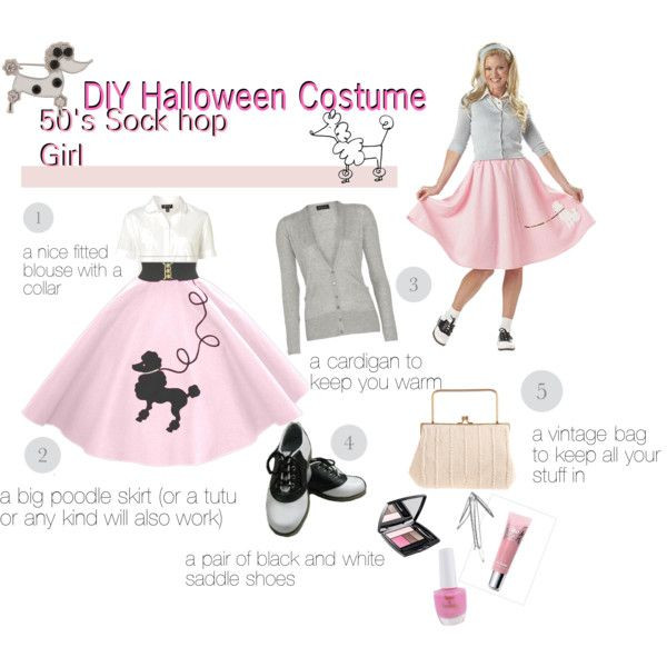 Best ideas about 50S Costume Ideas DIY
. Save or Pin DIY Halloween Costume 50 s Sock Hop Girl Now.