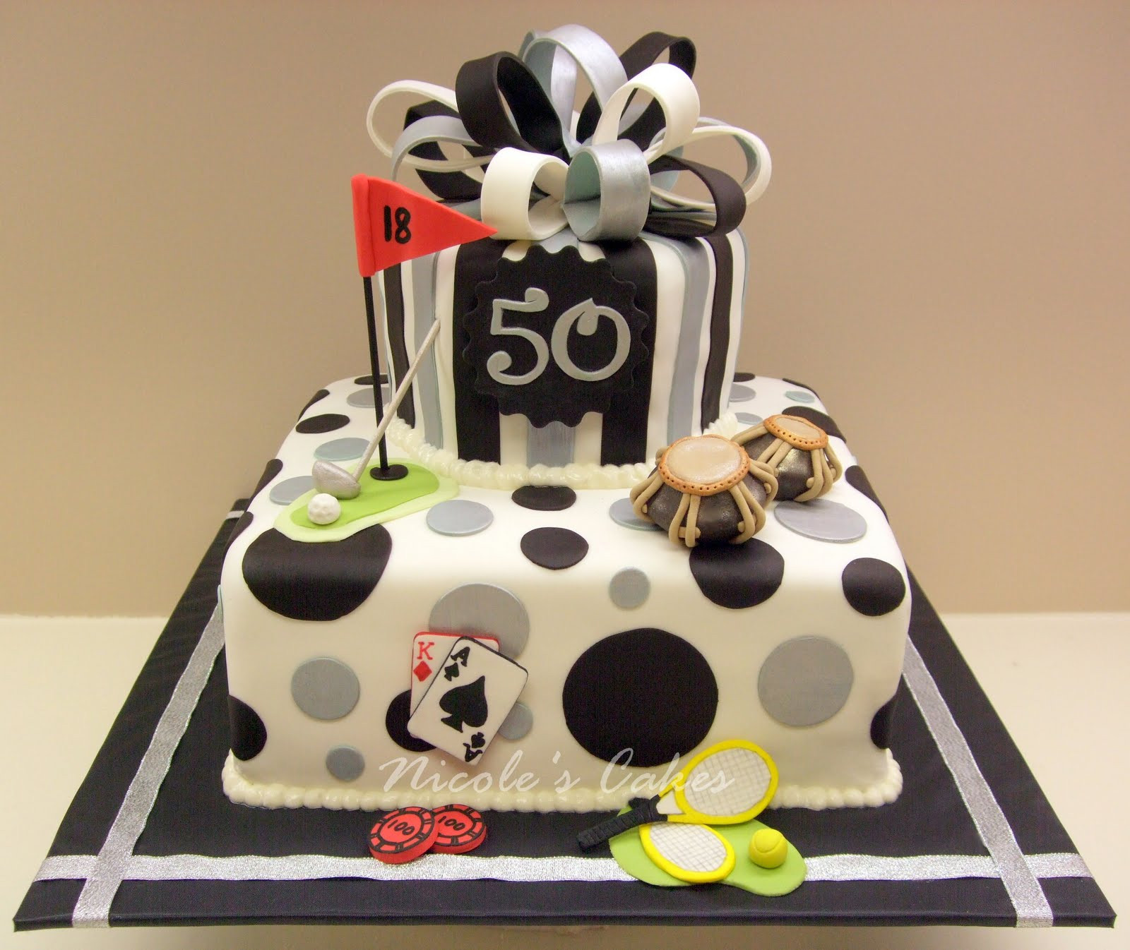 Best ideas about 50th Birthday Cake
. Save or Pin Confections Cakes & Creations Favorite Things A Now.