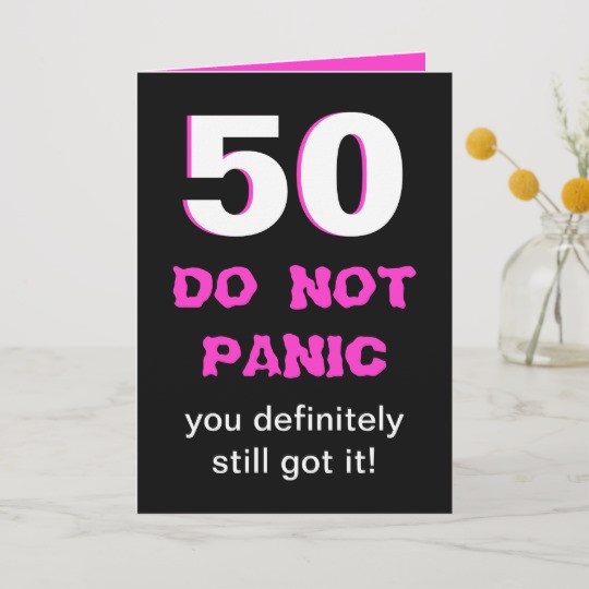 Best ideas about 50th Birthday Card
. Save or Pin Funny 50th Birthday Card for Women Now.