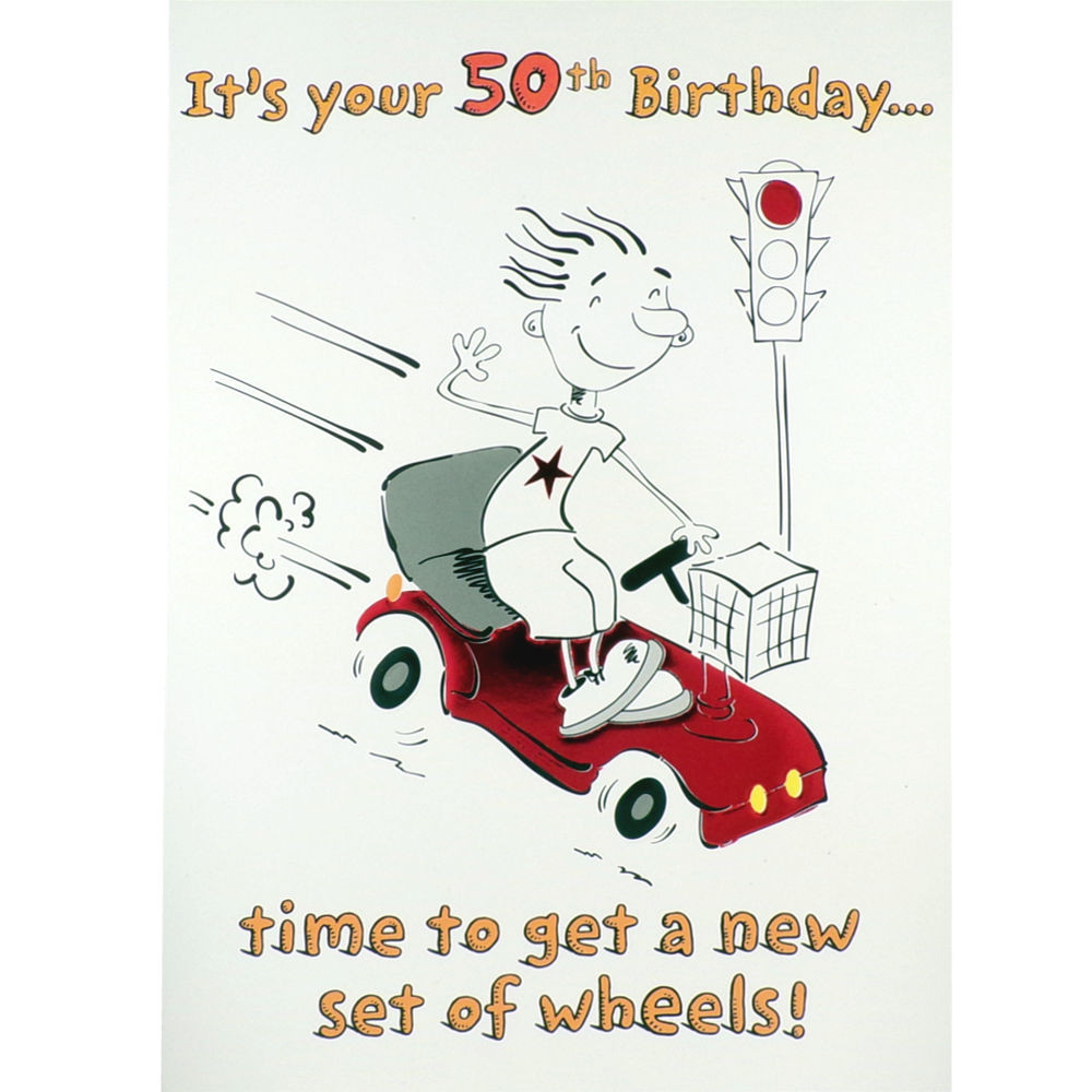 Best ideas about 50th Birthday Funny
. Save or Pin 50th BIRTHDAY CARD Female FUNNY RUDE Humorous Happy Now.