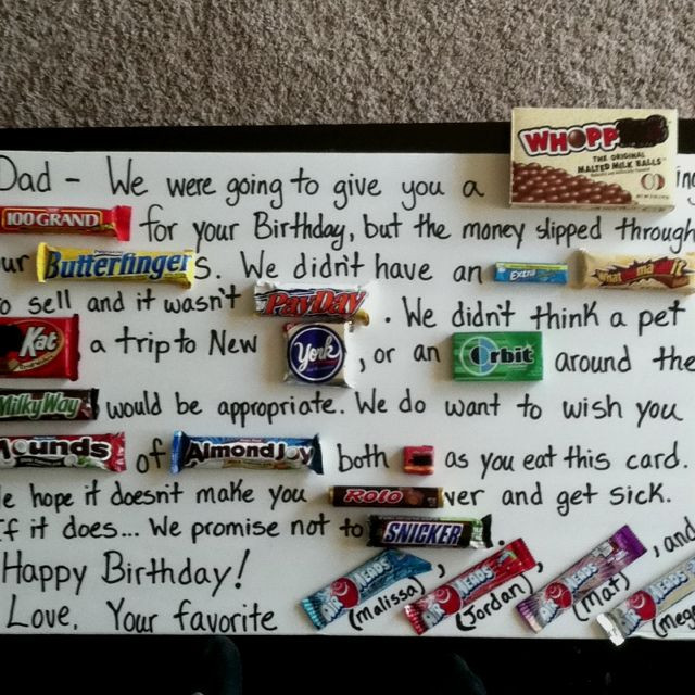 Best ideas about 50th Birthday Gift Ideas For Dad
. Save or Pin Happy 50th Birthday Dad Thanks for the idea Pinterest Now.