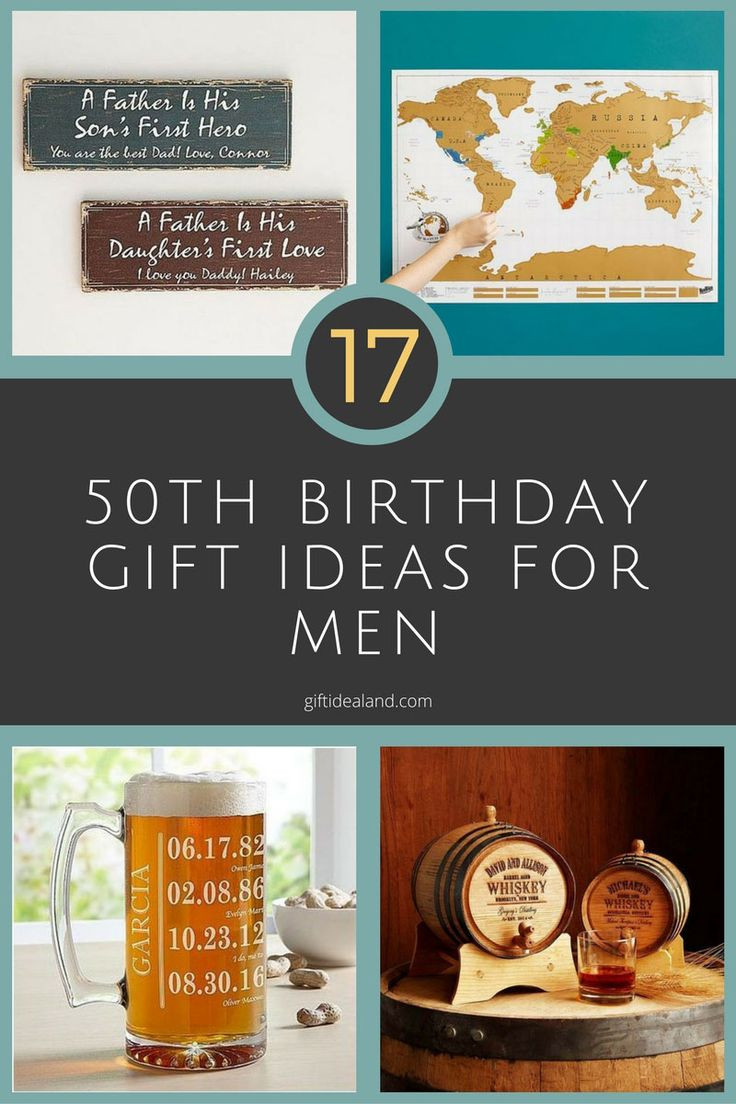Best ideas about 50Th Birthday Gift Ideas For Dad
. Save or Pin 17 Good 50th Birthday Gift Ideas For Him Now.