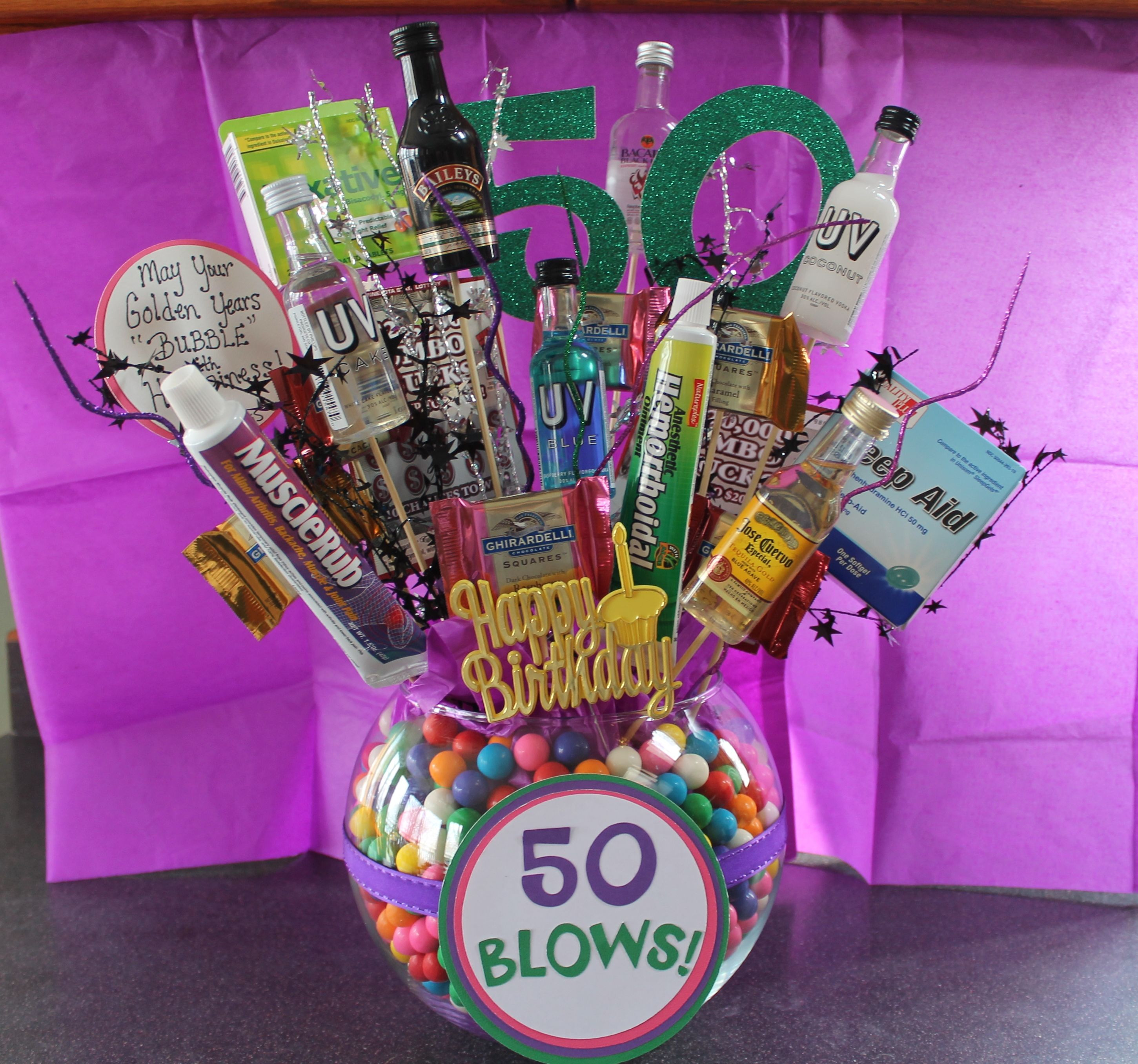 Best ideas about 50th Birthday Gift Ideas For Her
. Save or Pin DIY Crafty Projects 50th Birthday Gift Ideas DIY Now.