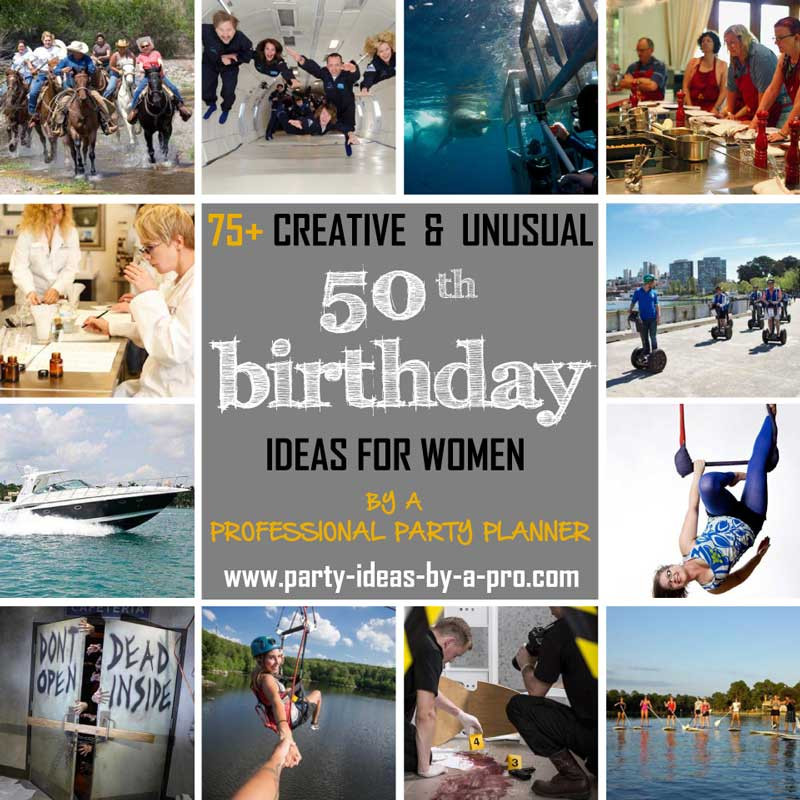 Best ideas about 50th Birthday Ideas For Women
. Save or Pin 75 Creative 50th Birthday Ideas for Women —by a Now.