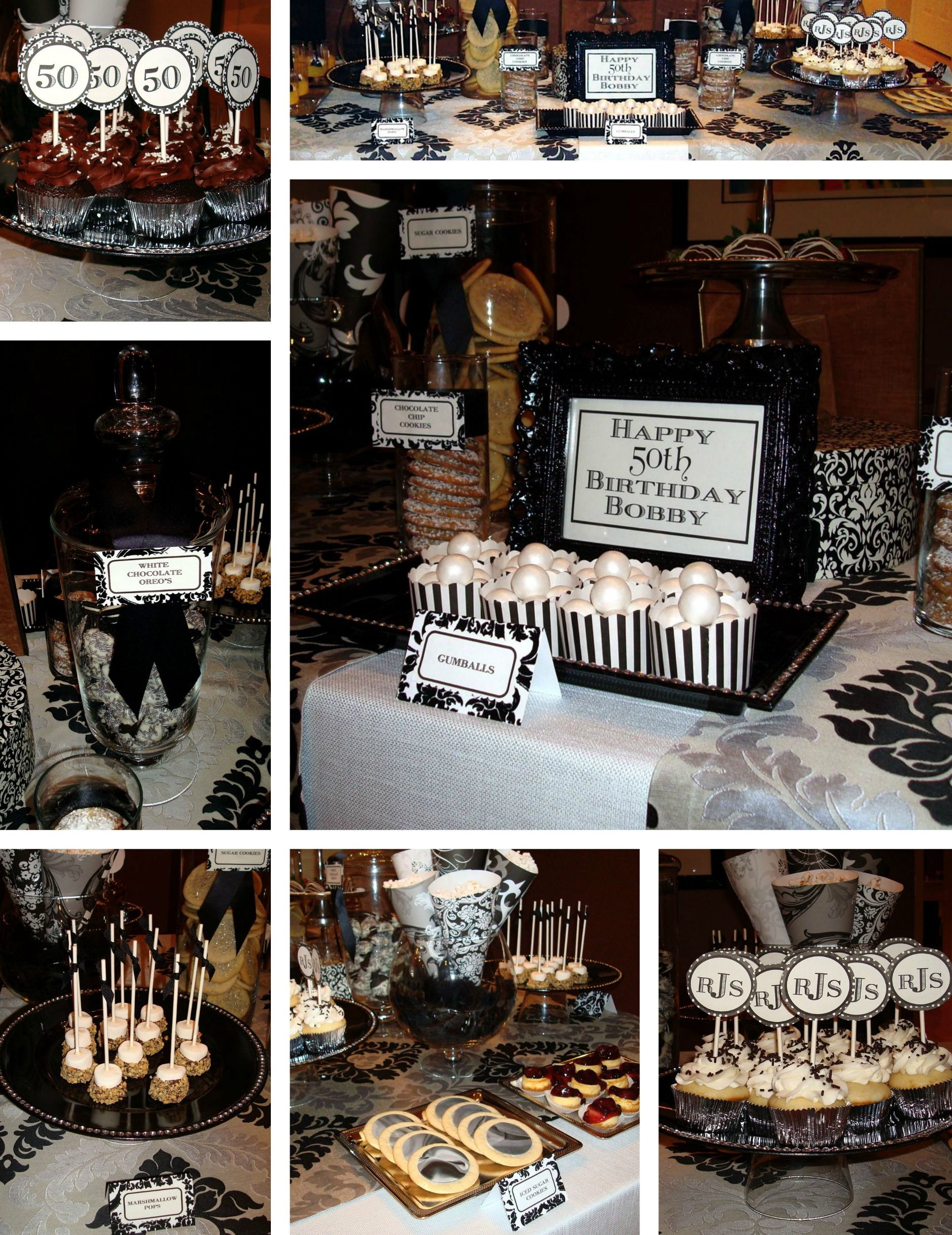 Best ideas about 50th Birthday Party Decorations For A Man
. Save or Pin A very chic guys 50th Birthday Party Now.