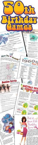 Best ideas about 50th Birthday Party Games
. Save or Pin Party games 50th birthday party and Birthday party games Now.