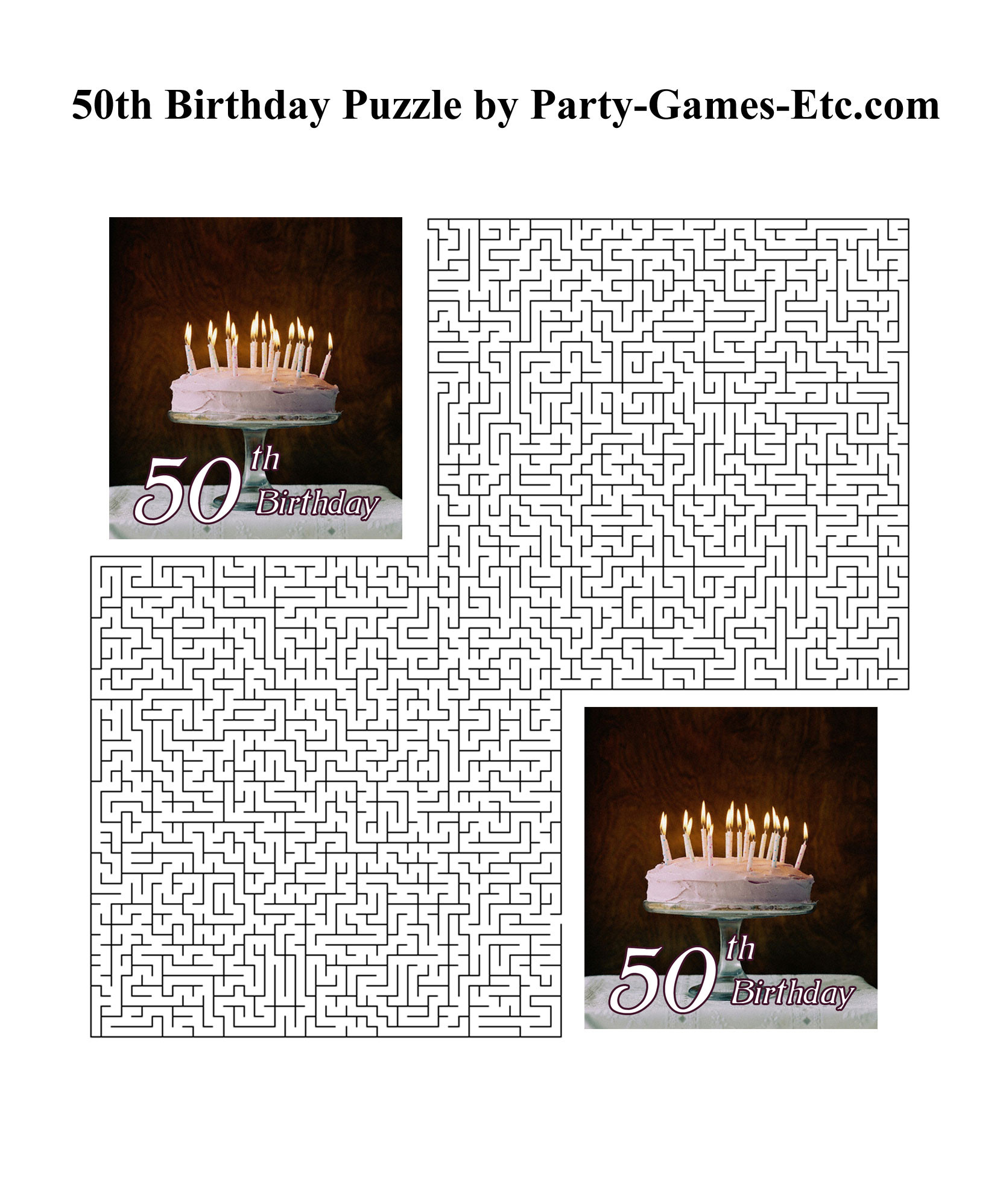 Best ideas about 50th Birthday Party Games
. Save or Pin 50th Birthday Party Games Free Printable Games and Now.