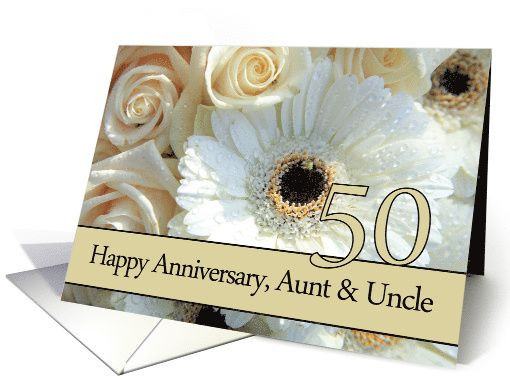 Best ideas about 50Th Wedding Anniversary Gift Ideas For Aunt And Uncle
. Save or Pin 50th Anniversary card to Aunt & Uncle Pale pink roses Now.