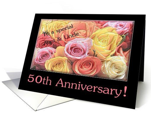 Best ideas about 50Th Wedding Anniversary Gift Ideas For Aunt And Uncle
. Save or Pin 59 best images about Happy Anniversary Cards on Pinterest Now.