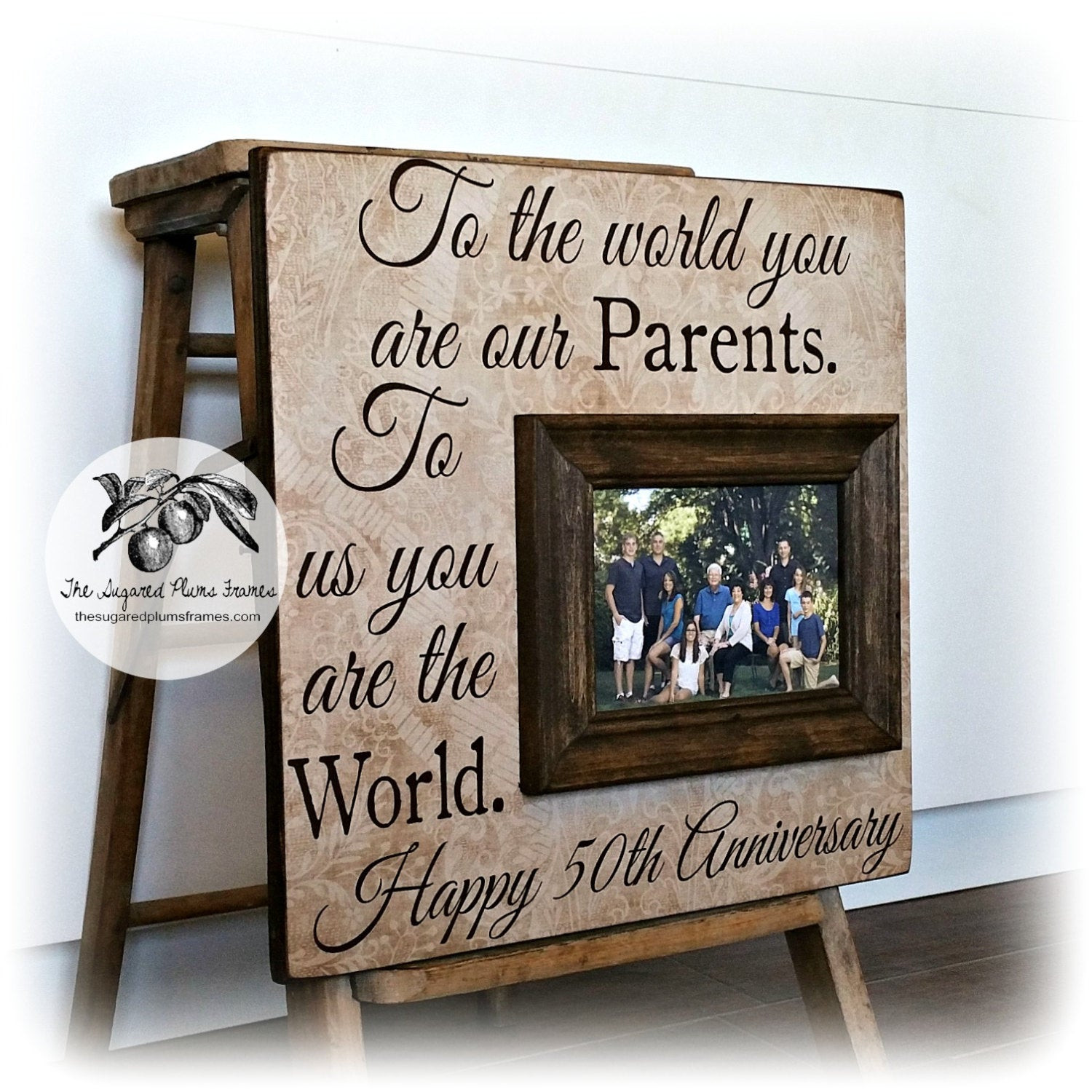 Best ideas about 50Th Wedding Anniversary Gift Ideas For Parents
. Save or Pin 50th Anniversary Gifts Parents Anniversary Gift Golden Now.