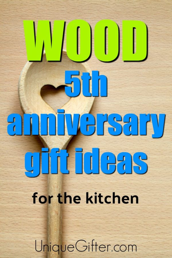 Best ideas about 5Th Anniversary Gift Ideas
. Save or Pin 20 Wood 5th Anniversary Gifts for the Kitchen Unique Gifter Now.