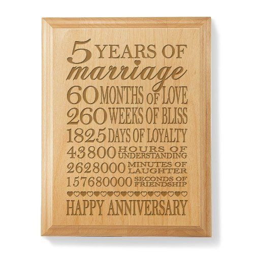 Best ideas about 5Th Anniversary Gift Ideas
. Save or Pin 25 best 5th Anniversary Ideas on Pinterest Now.