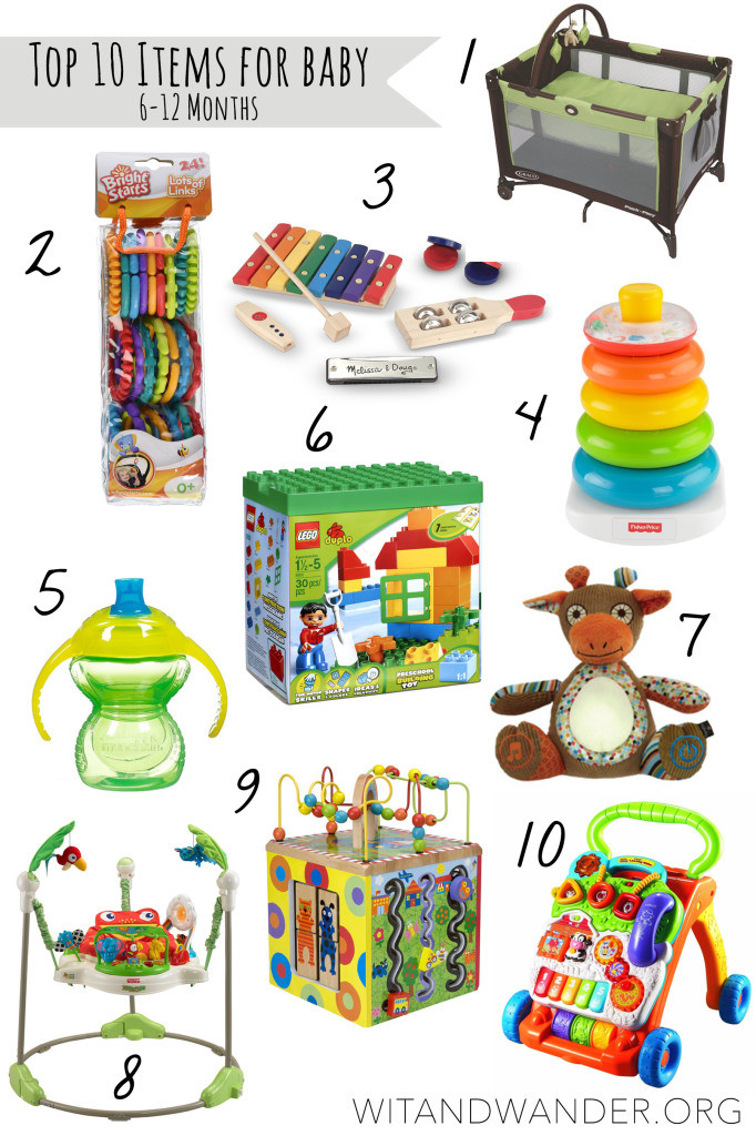 Best ideas about 6 Month Old Christmas Gift Ideas
. Save or Pin Top 10 Must Haves for Babies 6 12 Month Old Wit & Wander Now.