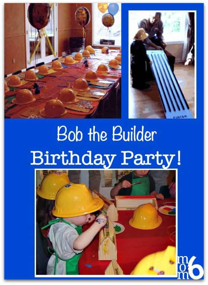 Best ideas about 6 Year Old Boys Birthday Party Ideas
. Save or Pin Great 3 Year Old Birthday Party Idea A Bob the Builder Now.