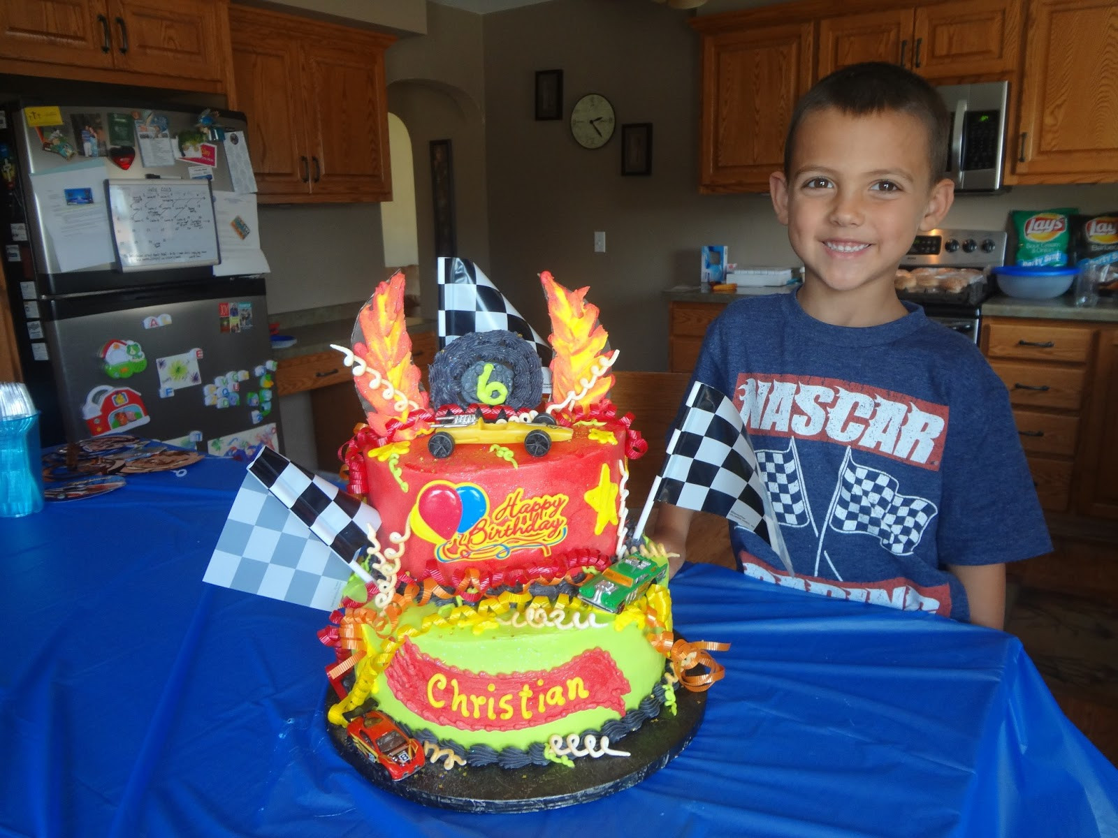 Best ideas about 6 Year Old Boys Birthday Party Ideas
. Save or Pin Keith Family Blessings Our Hot Wheels Party Boy Now.