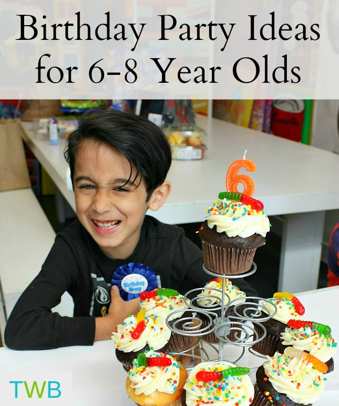 Best ideas about 6 Year Old Boys Birthday Party Ideas
. Save or Pin 5 Birthday Party Ideas for Your 6 8 Year Olds The Write Now.