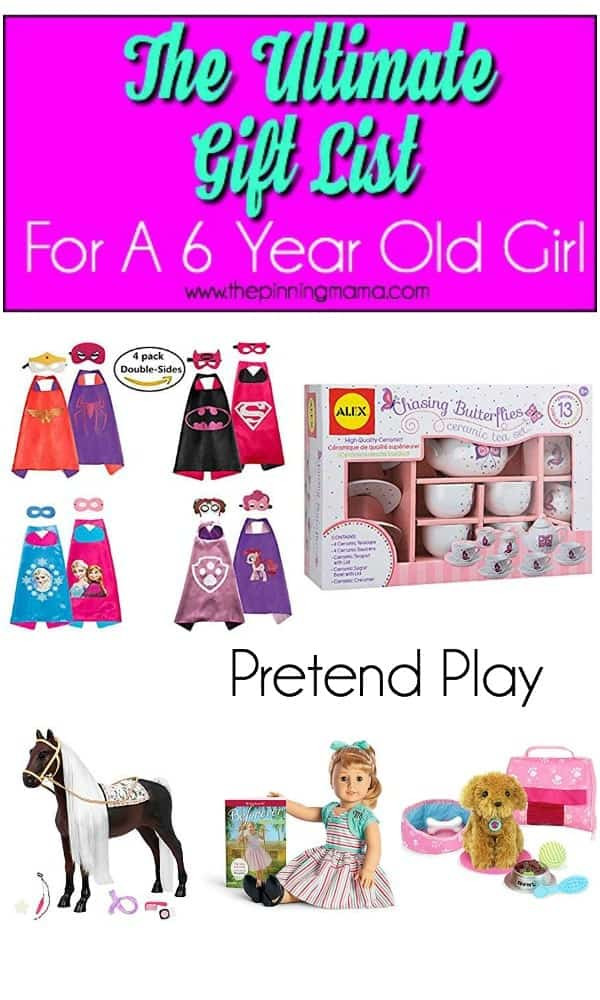 Best ideas about 6 Year Old Gift Ideas
. Save or Pin The Ultimate Gift List for a 6 year old Girl • The Pinning Now.