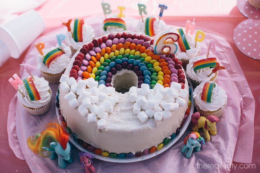 Best ideas about 6 Years Old Birthday Party
. Save or Pin The Rainbow birthday cake I decorated for my 6 year old Now.