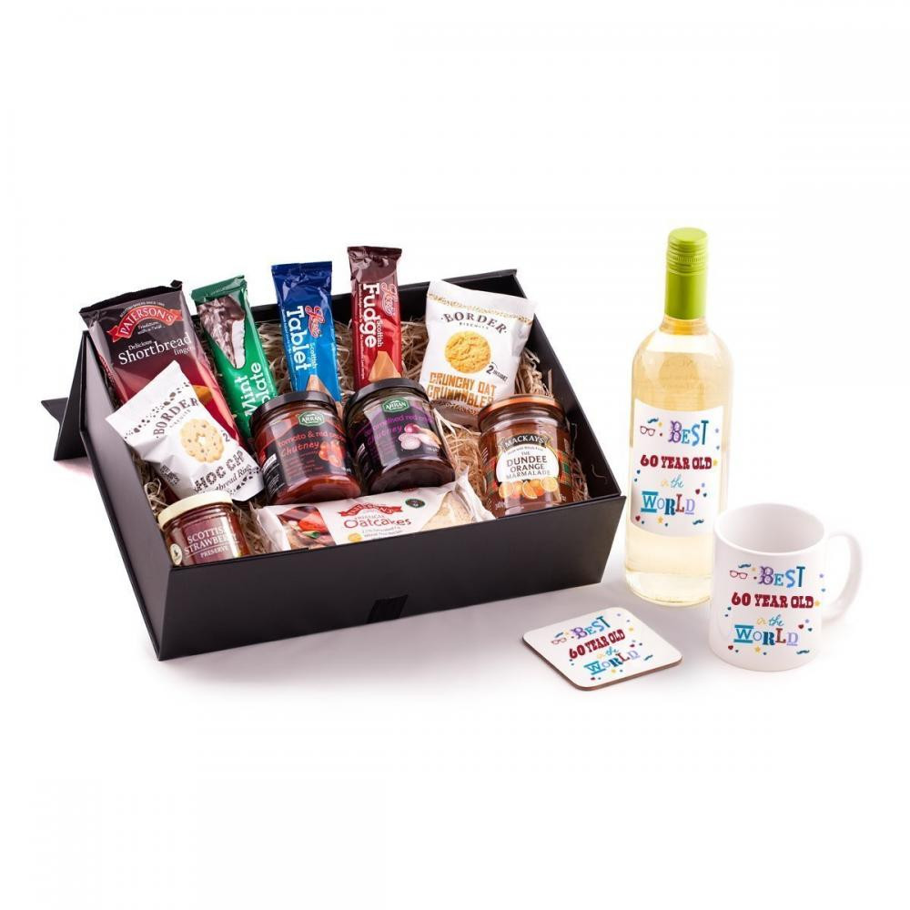 Best ideas about 60 Yr Old Birthday Gifts
. Save or Pin 60 Year Old Birthday Hamper Now.