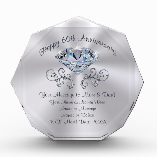 Best ideas about 60Th Anniversary Gift Ideas
. Save or Pin 60th Anniversary Gifts on Zazzle Now.