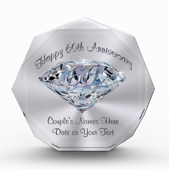 Best ideas about 60Th Anniversary Gift Ideas
. Save or Pin Lovely 60th Wedding Anniversary Gifts PERSONALIZED Now.