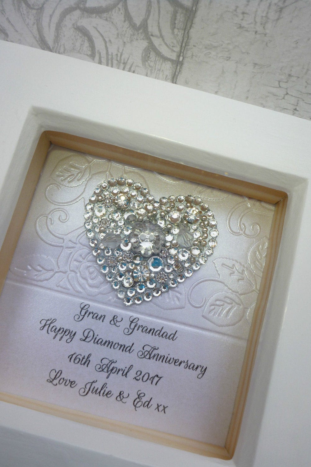 Best ideas about 60Th Anniversary Gift Ideas
. Save or Pin 60th anniversary t 15th wedding anniversary t Crystal Now.