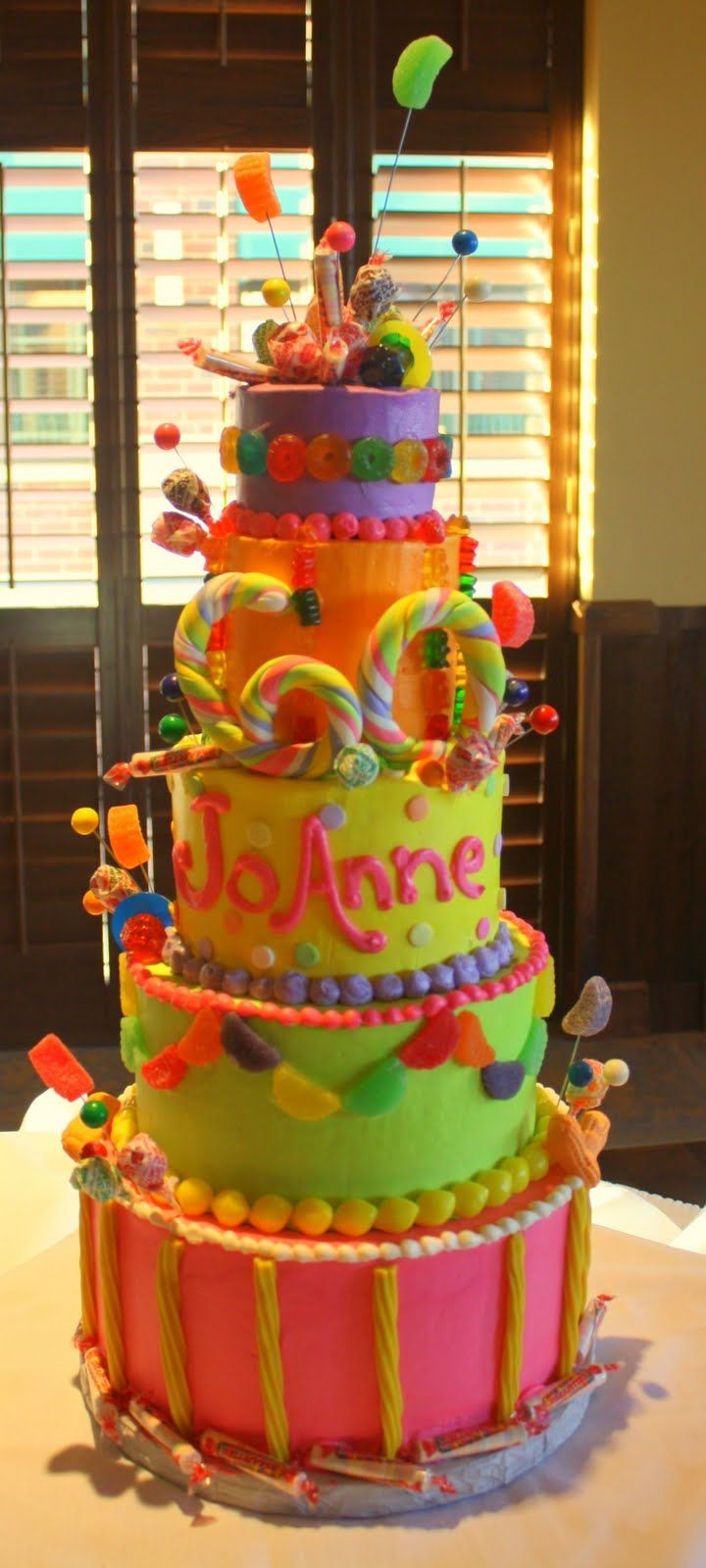 Best ideas about 60th Birthday Cake Decorations
. Save or Pin Sweet 60th Birthday Cake Look at those Colors Now.