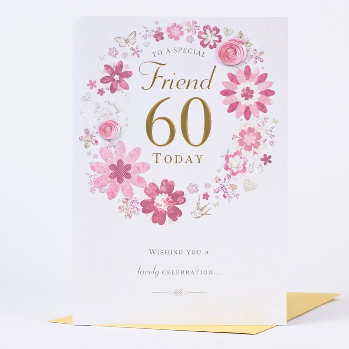 Best ideas about 60th Birthday Card
. Save or Pin 60th Birthday Card Special Celebration Now.