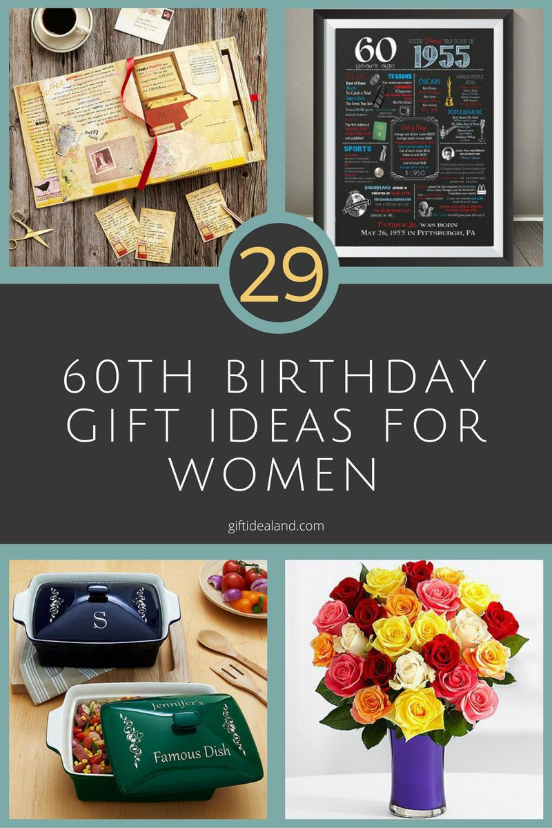 Best ideas about 60th Birthday Gift Ideas
. Save or Pin 29 Great 60th Birthday Gift Ideas For Her Now.