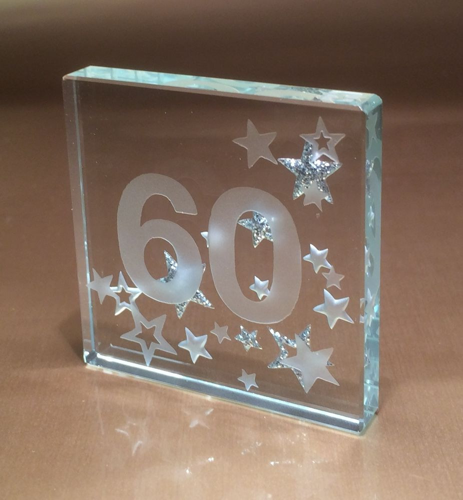 Best ideas about 60th Birthday Gift Ideas
. Save or Pin 60th Birthday Gift Ideas Spaceform Glass Token Sixty Gifts Now.