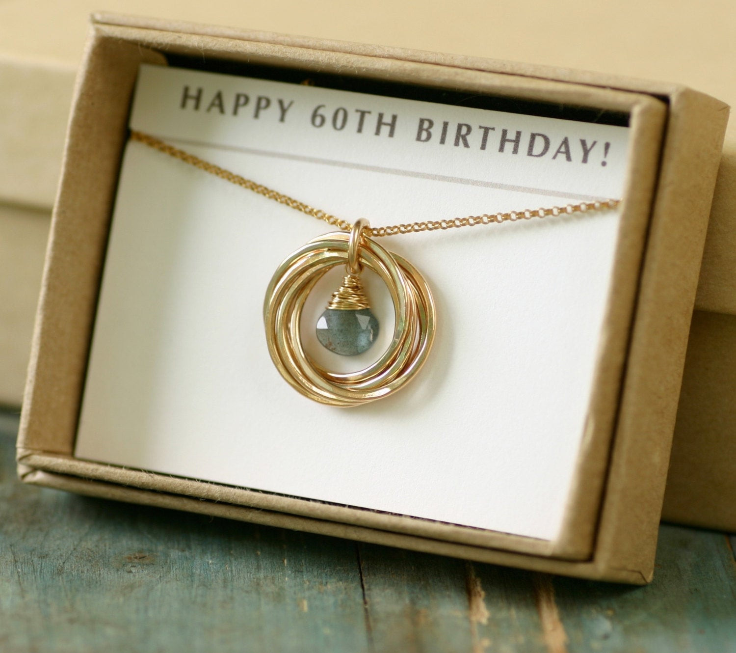 Best ideas about 60th Birthday Gifts For Her
. Save or Pin 60th birthday t for her aquamarine necklace for mom t Now.