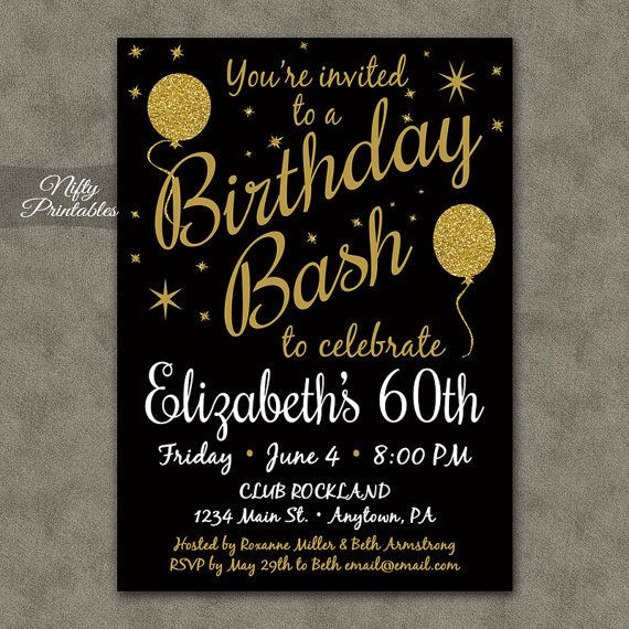 Best ideas about 60th Birthday Invitations For Her
. Save or Pin 17 Best ideas about 60th Birthday Invitations on Pinterest Now.
