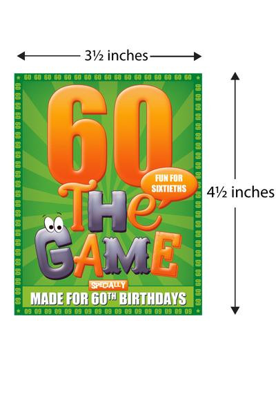 Best ideas about 60th Birthday Party Game
. Save or Pin 60th Birthday Game GoForItGames USA Now.