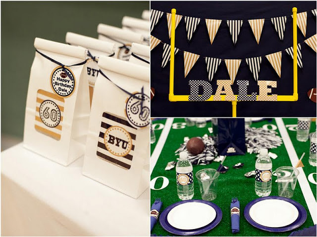 Best ideas about 60th Birthday Party Ideas For Husband
. Save or Pin Kara s Party Ideas Surprise 60th Birthday Football Now.