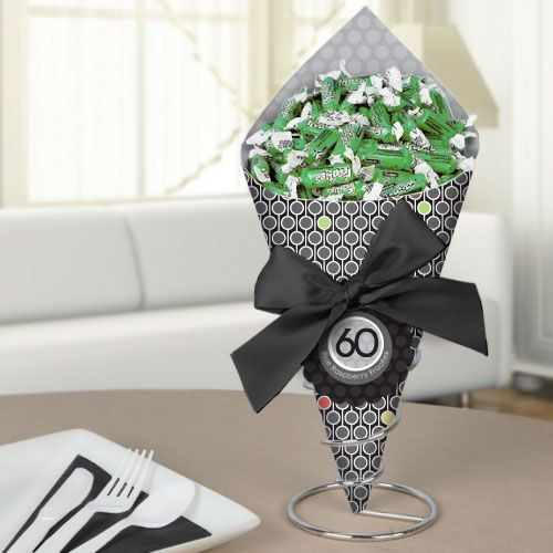 Best ideas about 60th Birthday Table Decorations
. Save or Pin Adult 60th Birthday Candy Bouquet with Frooties Now.