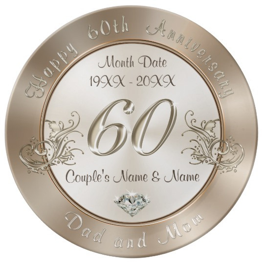 Best ideas about 60Th Wedding Anniversary Gift Ideas For Parents
. Save or Pin Personalized 60th Anniversary Gifts for Parents Dinner Now.