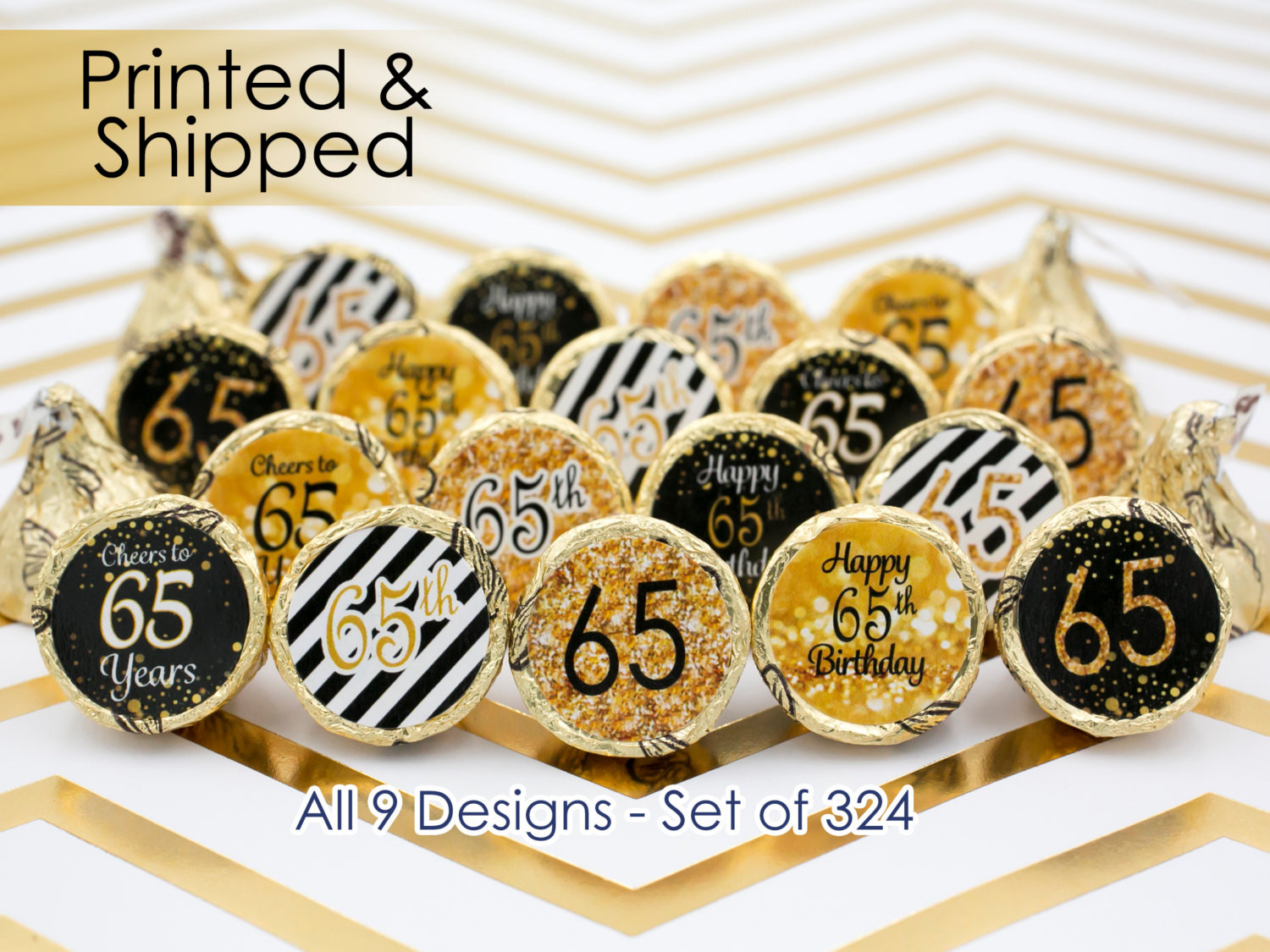 Best ideas about 65th Birthday Ideas
. Save or Pin 65th Birthday Party Decorations Gold & Black by Distinctivs Now.