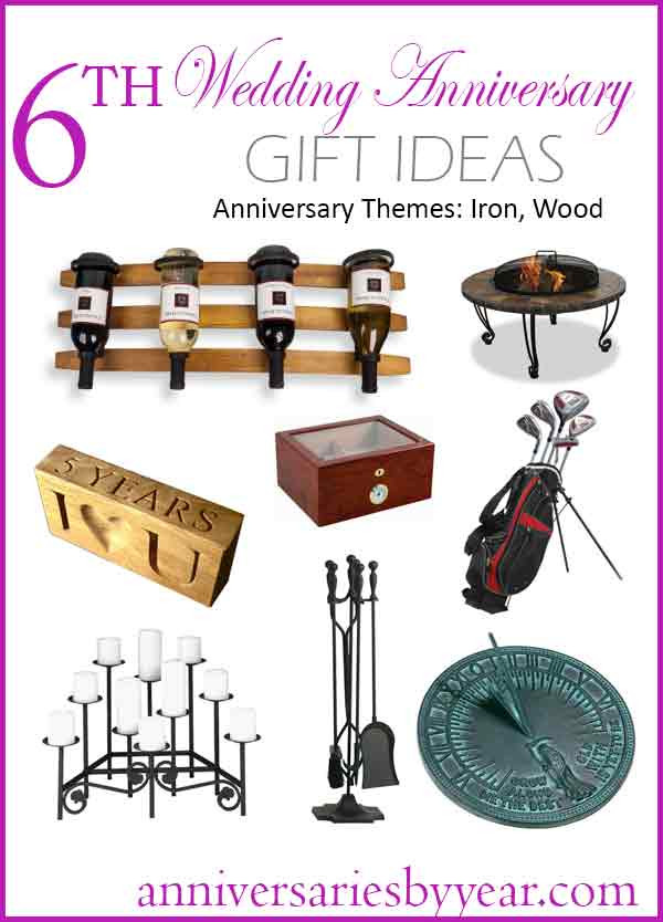 Best ideas about 6Th Anniversary Gift Ideas For Him
. Save or Pin 6th Anniversary Sixth Wedding Anniversary Gift Ideas Now.