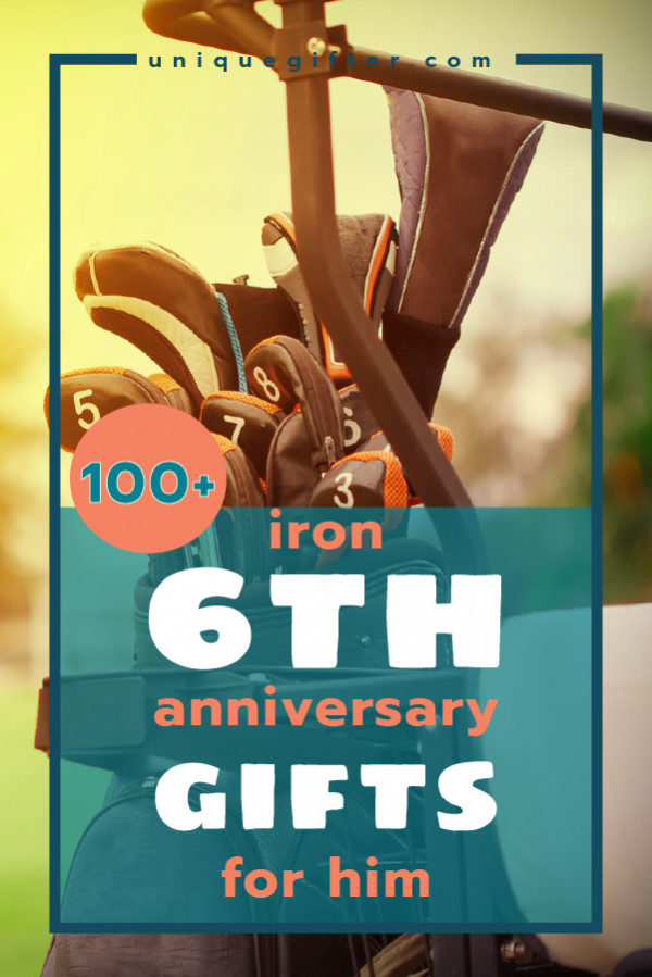 Best ideas about 6Th Wedding Anniversary Gift Ideas
. Save or Pin 100 Iron 6th Anniversary Gifts for Him Unique Gifter Now.