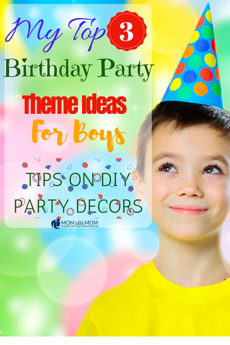 Best ideas about 7 Year Old Boy Birthday Party Ideas
. Save or Pin My Top 3 Birthday Party Theme Ideas for Boys Now.