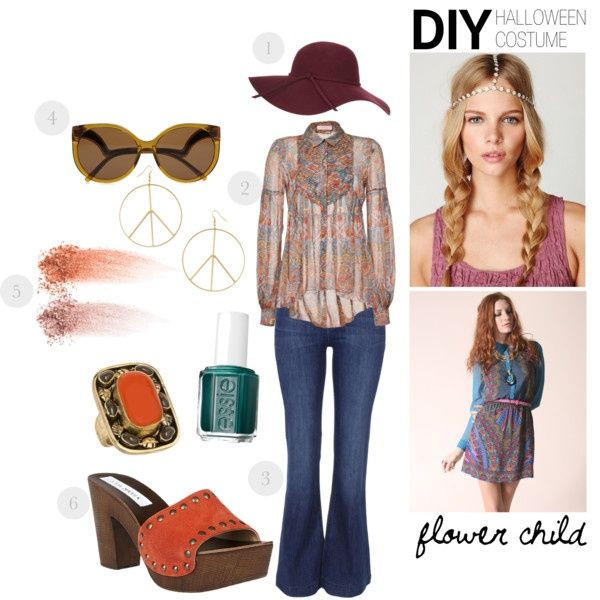 Best ideas about 70S Costumes DIY
. Save or Pin "d i y halloween costume flower child" by luxieeee on Now.